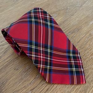 Paul Fredrick Silk Tartan Tie